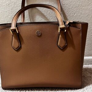 Brown Leather Tote Bag